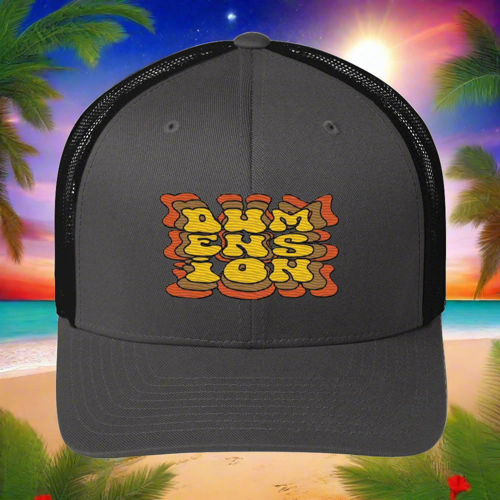 Reaching Out Embroidered Trucker Cap
