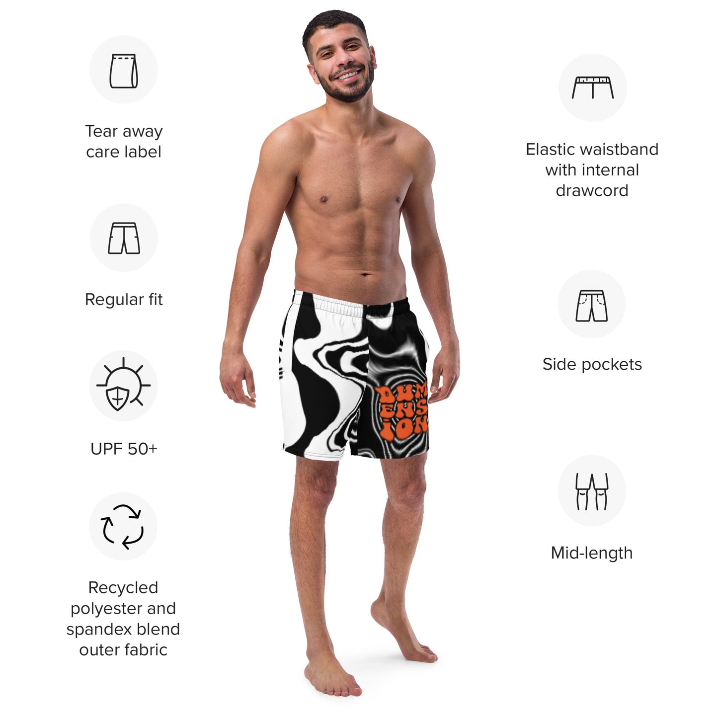 It's Time Swim Trunks