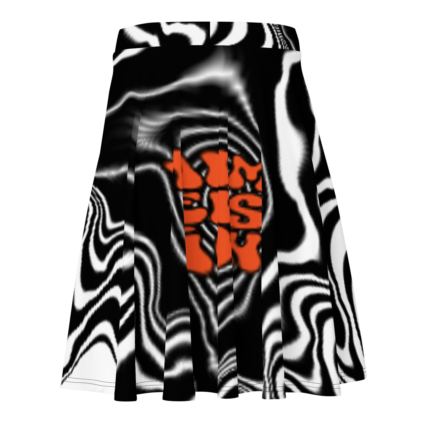 Deep Ripples Skater Skirt