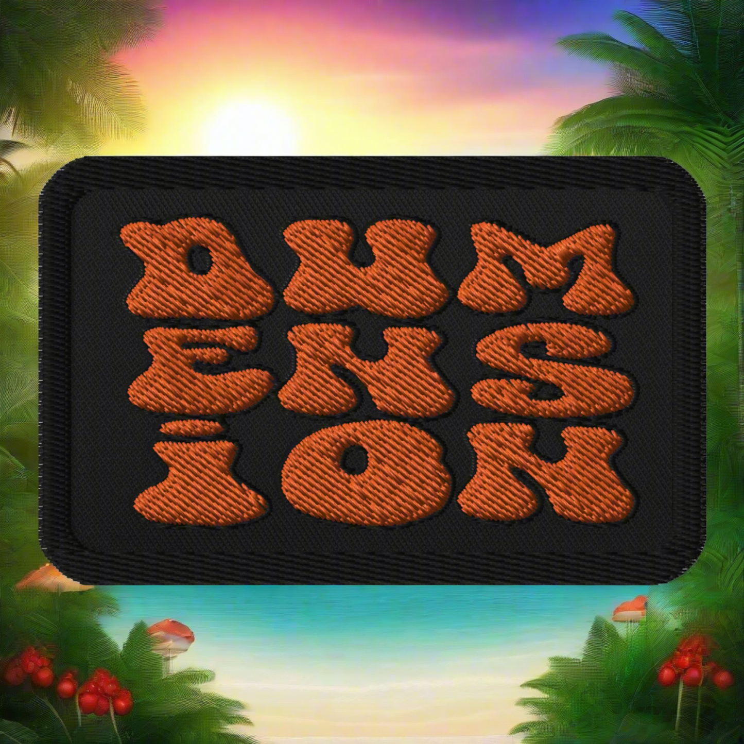 Embroidered Stack Patch