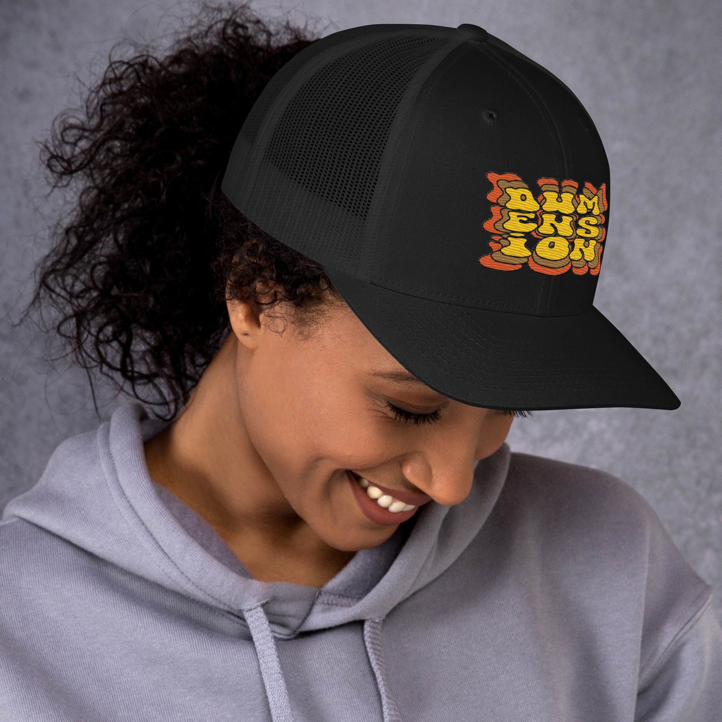 Reaching Out Embroidered Trucker Cap