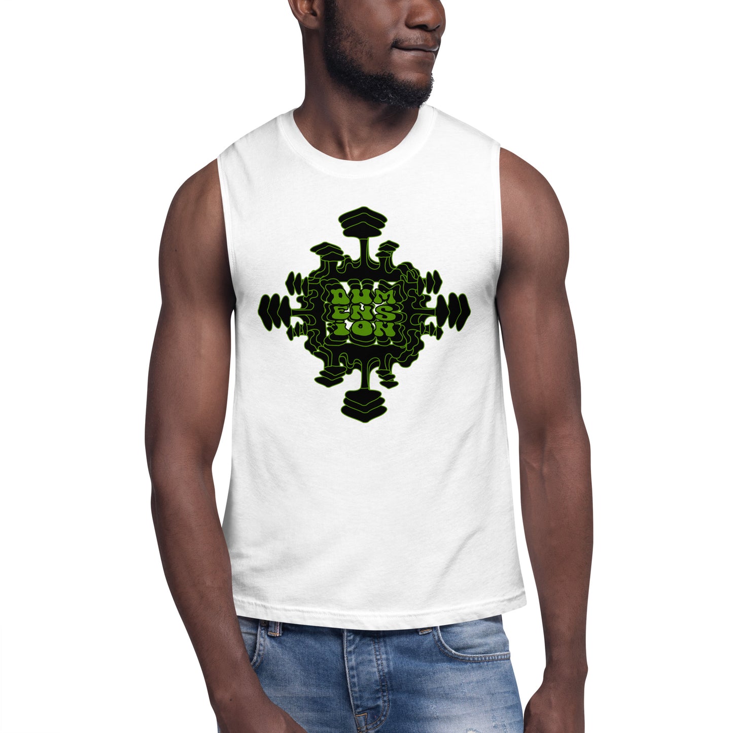 Green Mush Mandela Sleeveless