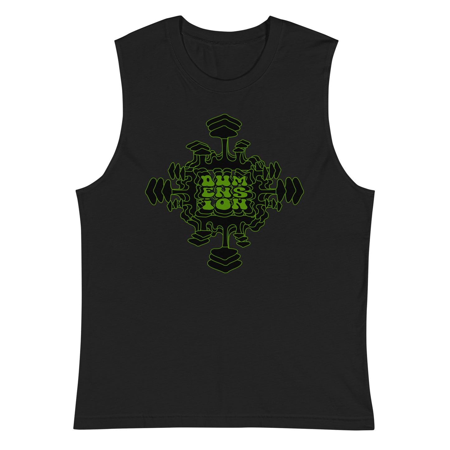 Green Mush Mandela Sleeveless